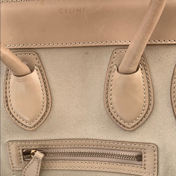 SOLD Authentic Celine Mini Luggage tote - Picture 12 of 15